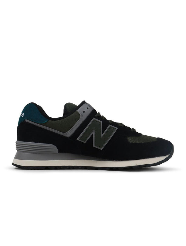 NEW BALANCE MENS 574 CLASSIC - BLK/GREY NEW BALANCE