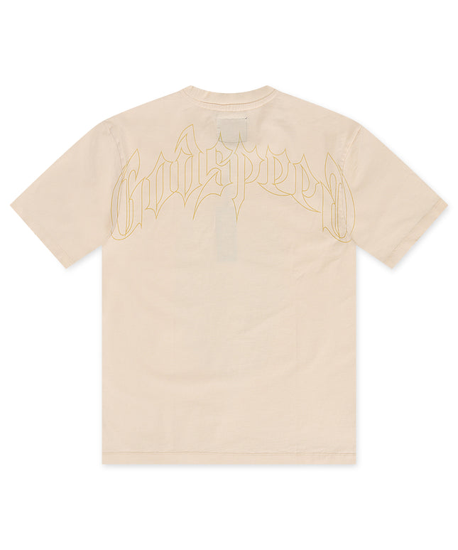 Godspeed Skyline Tee - Bone Wash