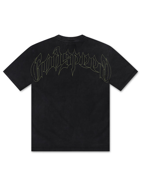 Godspeed Skyline Tee - Black Wash