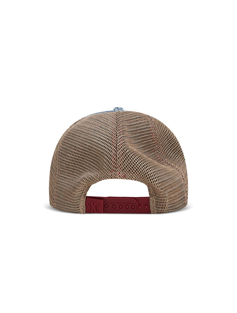 Smugglers Moon Trucker Hat - Medium Blue