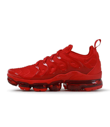 NIKE MENS AIR VAPORMAX PLUS - UNIVERSITY RED NIKE