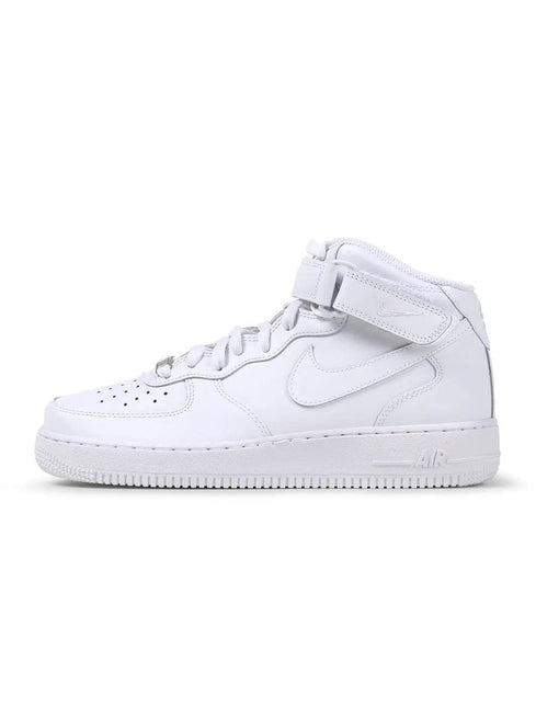 NIKE AIR FORCE 1 MID '07  WHITE/WHITE NIKE