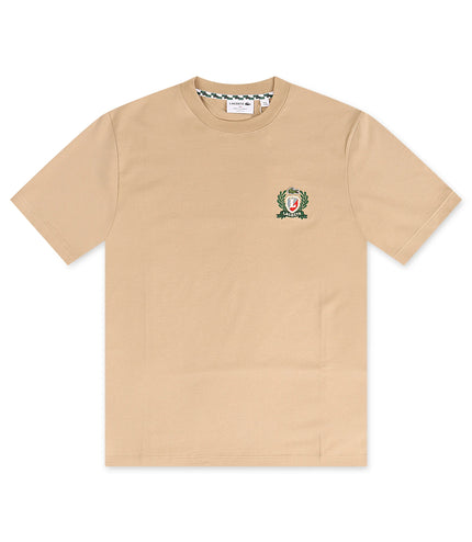 Camiseta de punto con la marca Lacoste - Negra