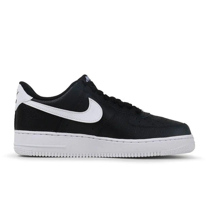 NIKE MENS AIR FORCE 1 '07 - BLACK WHITE NIKE