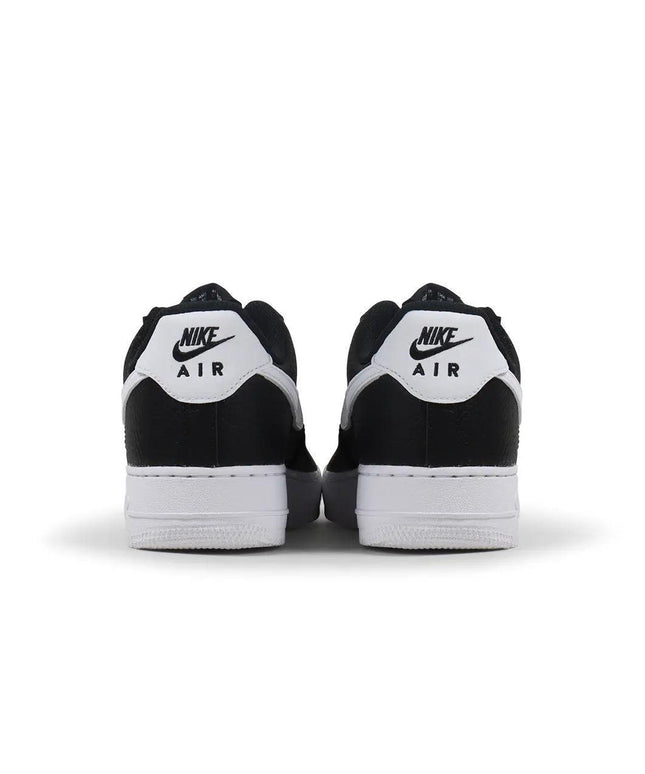 NIKE MENS AIR FORCE 1 '07 - BLACK WHITE NIKE