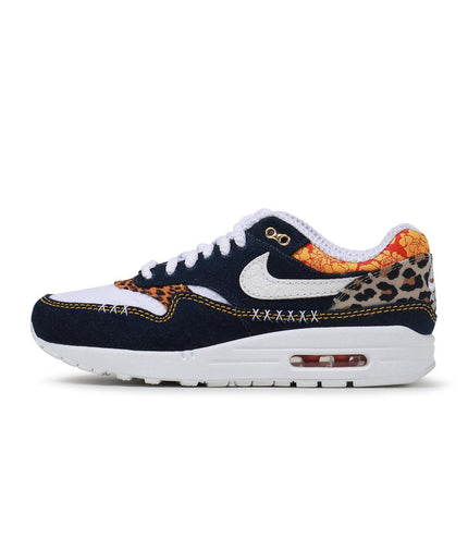 NIKE MENS AIR MAX 1 PRM - DENIM LEOPARD NIKE