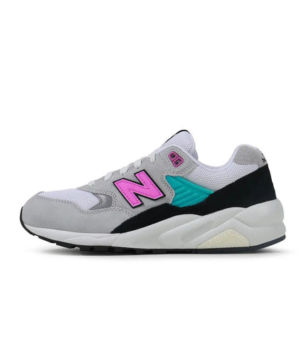 NEW BALANCE MENS 580 - GREY/WHITE NEW BALANCE