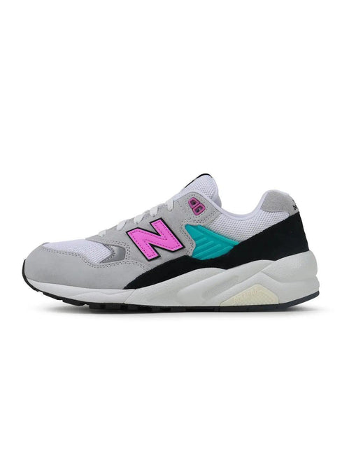 NEW BALANCE MENS 580 - GREY/WHITE NEW BALANCE