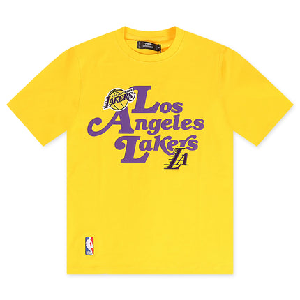 Pro Standard LA Lakers Souvenir Tee - Gold