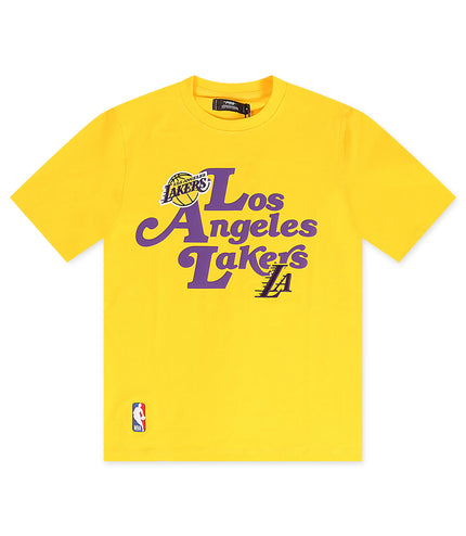 Pro Standard LA Lakers Souvenir Tee - Gold