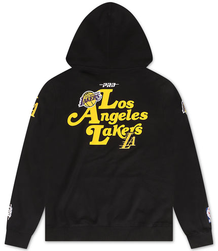 Pro Standard LA Lakers Souvenir Pullover Hoodie - Black