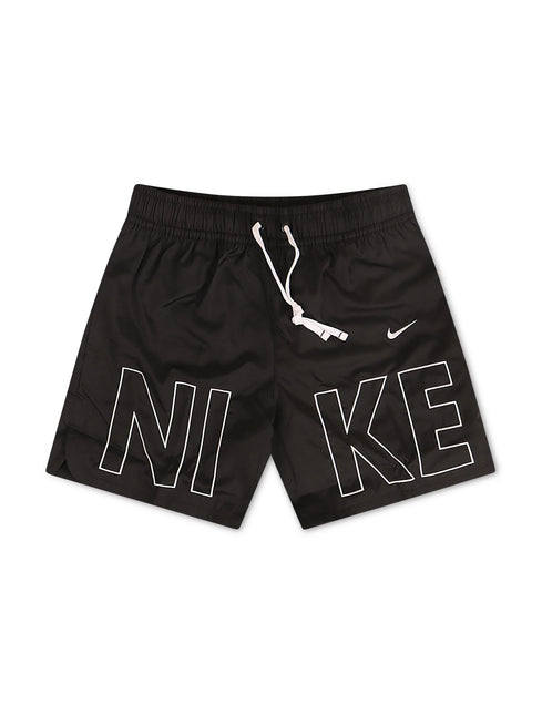 Nike Mens Sportswear Woven Flow Shorts -  Black/White