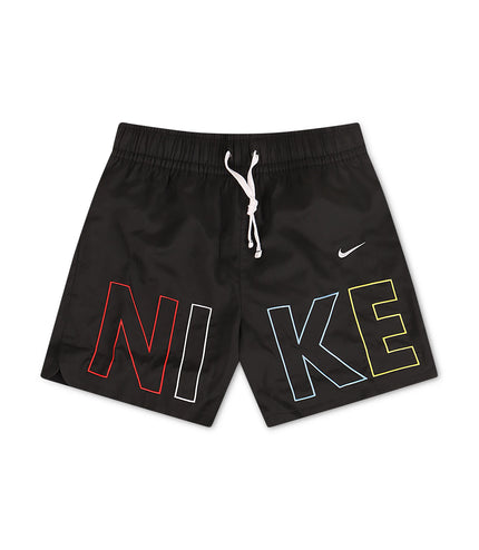 Nike Mens Sportswear Woven Flow Shorts - Black/Multi Color