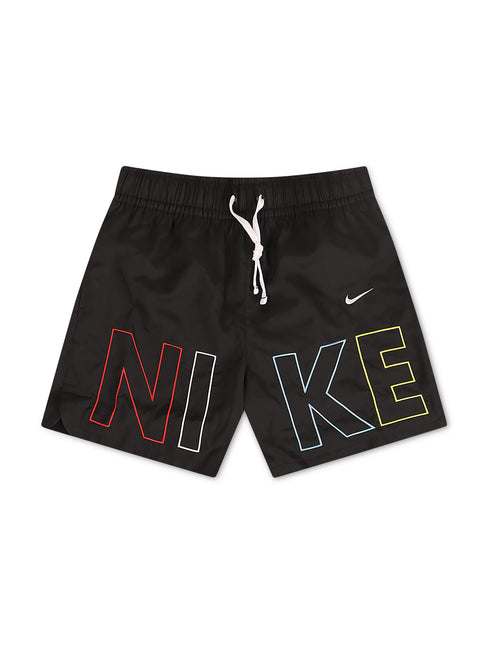 Nike Mens Sportswear Woven Flow Shorts - Black/Multi Color