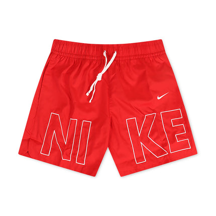 Nike Mens Sportswear Woven Flow Shorts - University Red