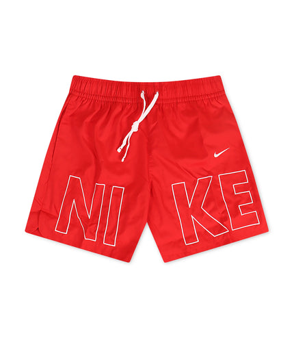 Nike Mens Sportswear Woven Flow Shorts - University Red
