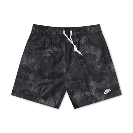 Nike Mens Club Woven Shorts - Black/White