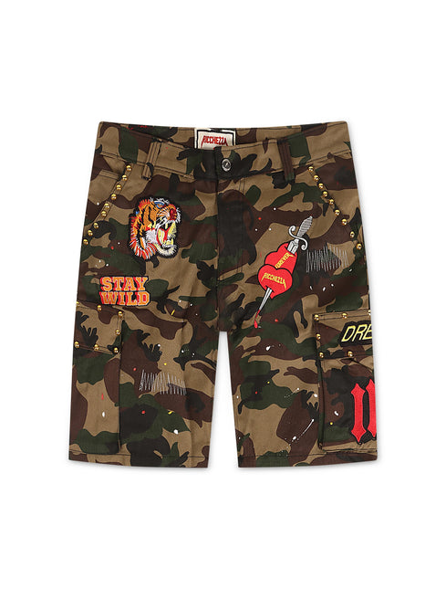 Ricchezza CHEZZA Shorts - Camo