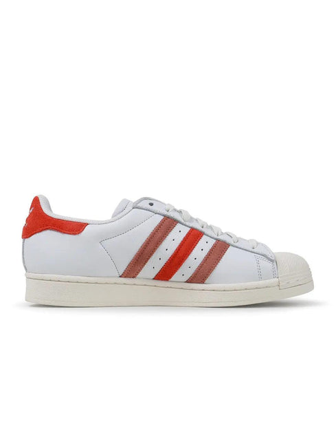 ADIDAS MENS SUPERSTAR - WHITE/RED ADIDAS