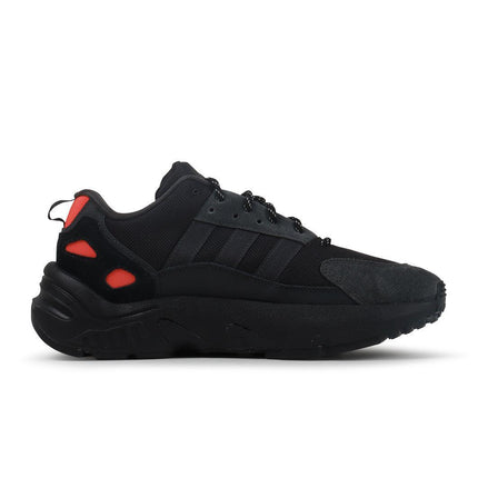 ADDIAS MENS ZX 22 BOOST - BLACK SOLAR RED ADIDAS