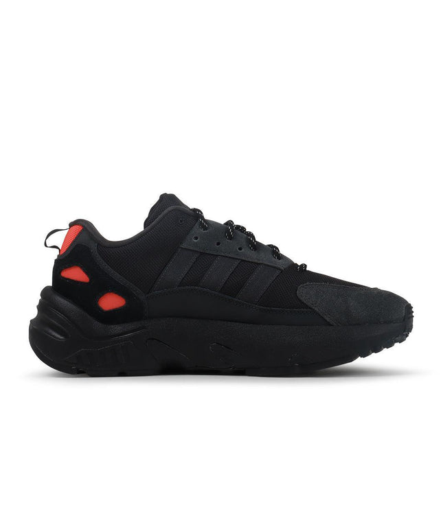 ADDIAS MENS ZX 22 BOOST - BLACK SOLAR RED ADIDAS
