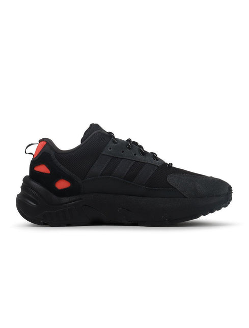 ADDIAS MENS ZX 22 BOOST - BLACK SOLAR RED ADIDAS