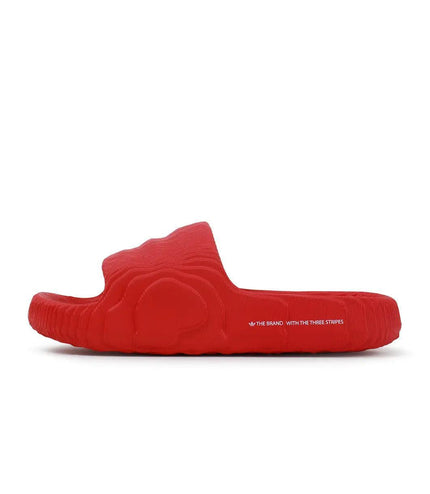 ADIDAS ADILETTE 22 SLIDES - RED ADIDAS