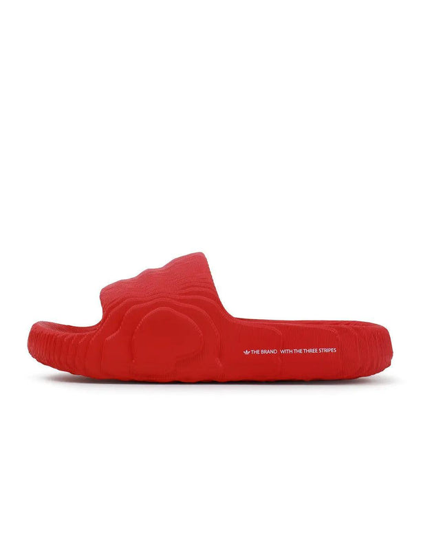 ADIDAS ADILETTE 22 SLIDES - RED ADIDAS