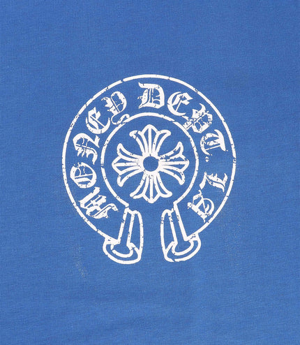 Money Dept. Vintage Old English Tee - Blue/White