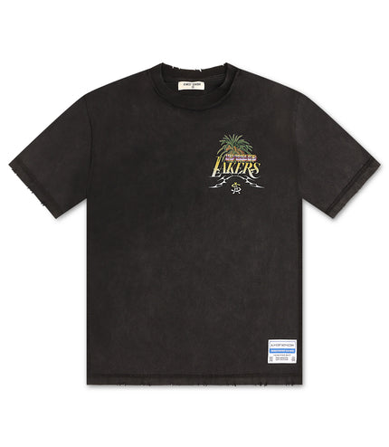 Almost Someday Lakers Tee - Washed Black