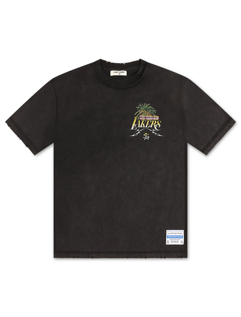 Almost Someday Lakers Tee - Washed Black