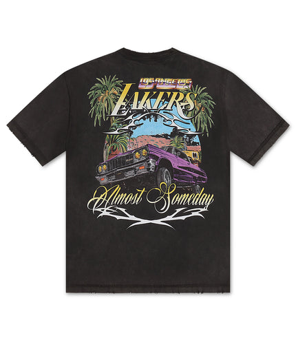 Almost Someday Lakers Tee - Washed Black