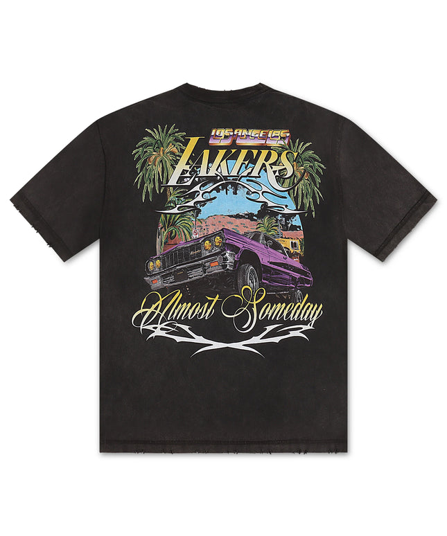 Almost Someday Lakers Tee - Washed Black