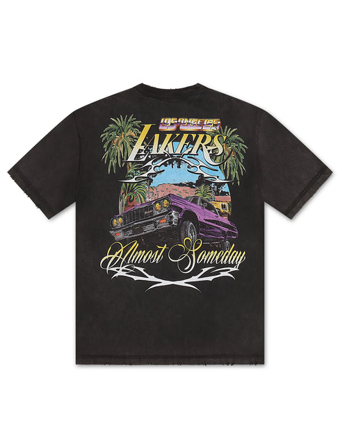 Almost Someday Lakers Tee - Washed Black