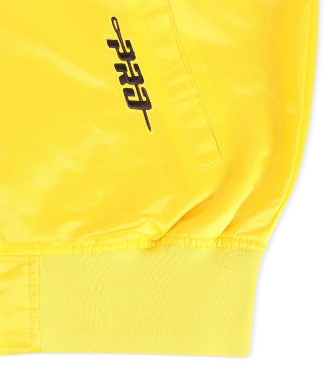 Pro Standard LA Lakers Souvenir Satin Jacket - Gold