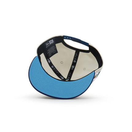 NEW ERA MEXICO SNAPBACK HAT - CHROME/BLUE NEW ERA