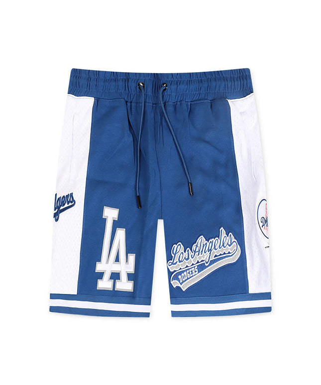 Pro Standard LA Dodgers City Script Tail Shorts - Royal Blue