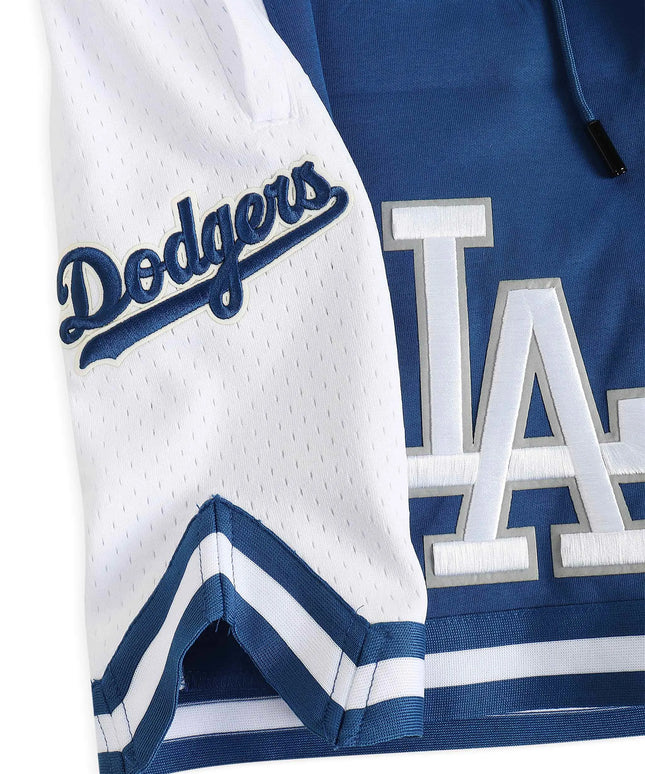 Pro Standard LA Dodgers City Script Tail Shorts - Royal Blue