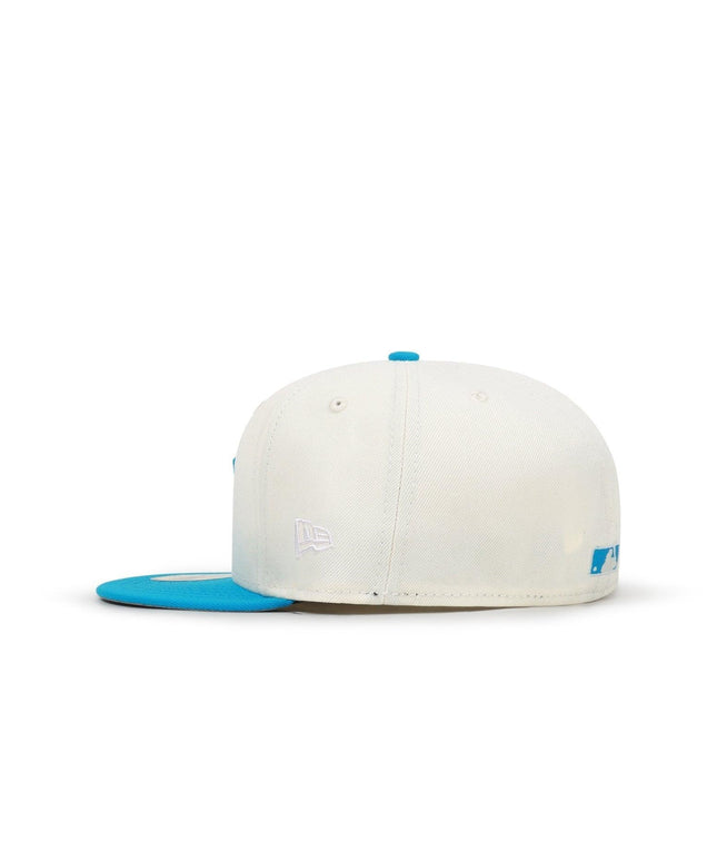 NEW ERA 5950 HOUSTON ASTROS STARBOY HAT -CHROME/BLUE FANATIC NEW ERA