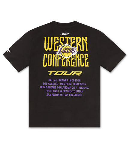Pro Standard LA Lakers City Tour Tee - Black