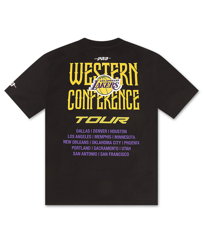 Pro Standard LA Lakers City Tour Tee - Black
