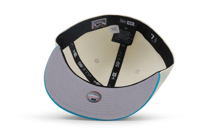 NEW ERA 5950 HOUSTON ASTROS STARBOY HAT -CHROME/BLUE FANATIC NEW ERA