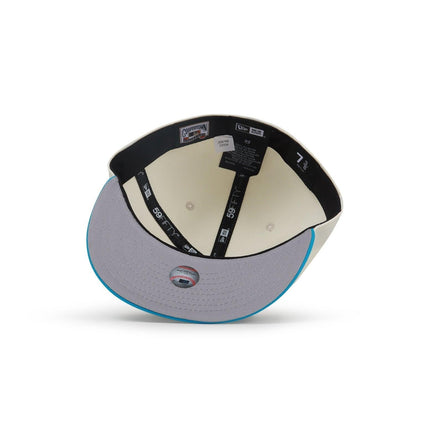 NEW ERA 5950 HOUSTON ASTROS STARBOY HAT -CHROME/BLUE FANATIC NEW ERA