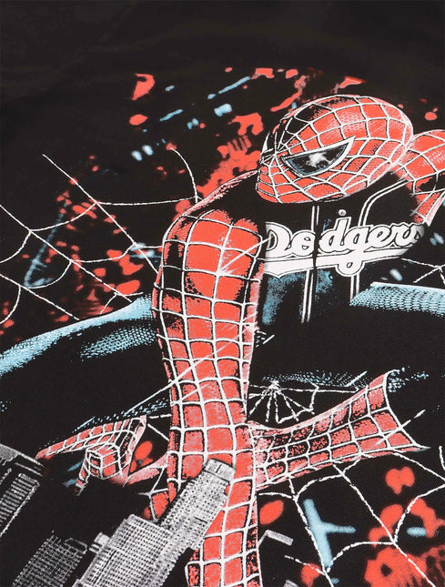Stargazing LA Dodgers Spiderman Tee - Black