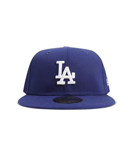 Gorra New Era 5950 de los Dodgers, campeones de la Serie Mundial, color negro