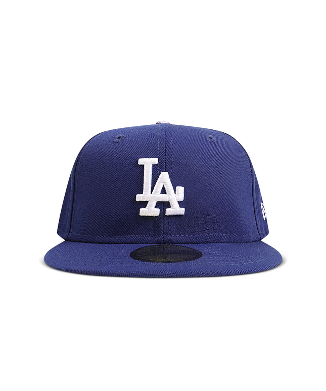 Gorra New Era 5950 de los Dodgers, campeones de la Serie Mundial, color negro