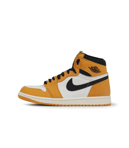 AIR JORDAN BIG KIDS 1 RETRO HI - YELLOW OCHRE AIR JORDAN