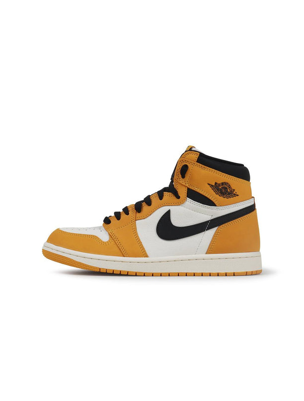 AIR JORDAN BIG KIDS 1 RETRO HI - YELLOW OCHRE AIR JORDAN