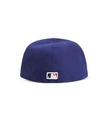 Gorra New Era 5950 de los Dodgers, campeones de la Serie Mundial, color negro