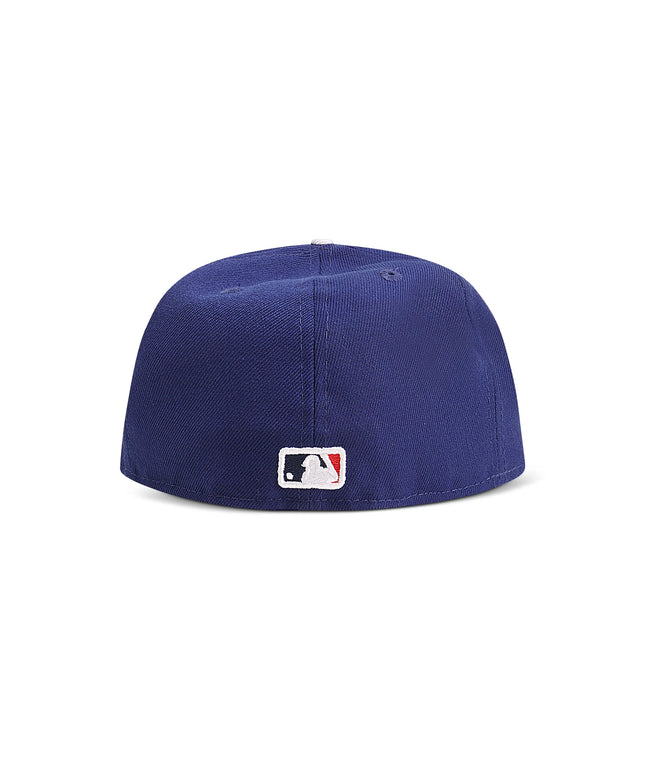 Gorra New Era 5950 de los Dodgers, campeones de la Serie Mundial, color negro
